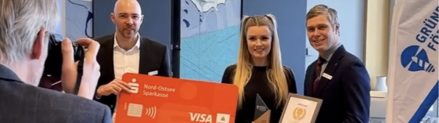 Preisgeld-Übergabe im letzten Jahr